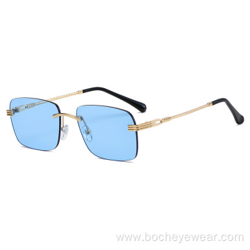 New Retro polygon Sunglasses men's and women's fashion European and American metal small frame sunglasses